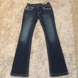 Miss Me Signature Boot Jeans (size 27, inseam 36)